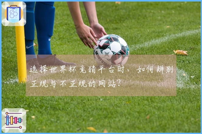 选择世界杯竞猜平台时，如何辨别正规与不正规的网站？