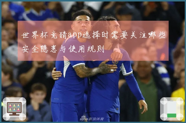 世界杯竞猜app选择时需要关注哪些安全隐患与使用规则