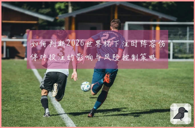 如何判断2026世界杯下注时阵容伤停对投注的影响与风险控制策略