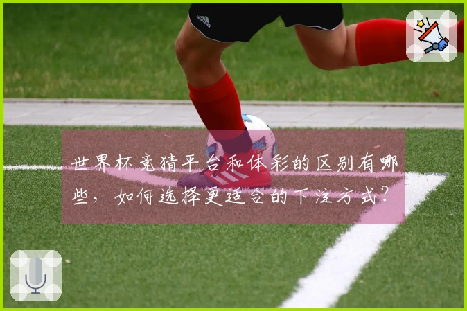 世界杯竞猜平台和体彩的区别有哪些，如何选择更适合的下注方式？